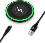 Fast Wireless Charger Samsung Induktive Ladestation für Samsung Galaxy S26 Ultra/S25 FE/S24/S23/S...