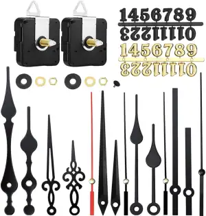 Uhrwerk für Wanduhr Lautlos Uhrwerke Zum Selbsteinbau mit Zeiger Leises Uhrwerk 