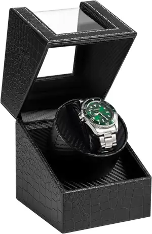 Lian Einzel-Uhrenbeweger mit Leisem Motor für Damen und Herren Automatisch Rotie