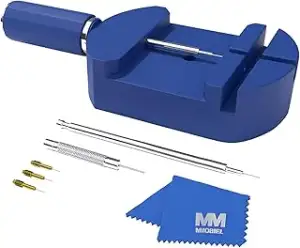 MMOBIEL Uhrenarmband-Verbindungsstift-Entferner, Reparatur-Werkzeug-Set für Uhrm
