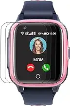 3 X Displayschutzfolie aus Gehärtetem Glas 4G Kinder GPS Smartwatch
