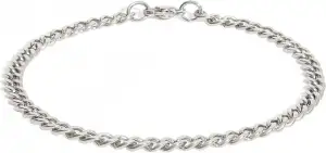 Made by Nami Edelstahl Armband mit Karabiner Verschluss - Hochwertiges Glieder-A