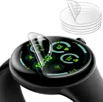 JETech Schutzfolie für Google Pixel Watch 4/3 45mm, Anti-Kratzer Selbstheilende Weiche TPU Displa...