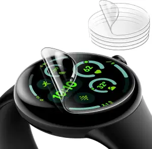 JETech Schutzfolie für Google Pixel Watch 4/3 45mm, Anti-Kratzer Selbstheilende 