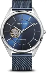 BERING Herren Ring in silber gebürstet - Arctic Symphony Collection mit Edelstah