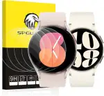 SPGUARD 4-Stück Schutzfolie Kompatibel mit Samsung Galaxy Watch 7 40mm Displayschutz,Anti-Kratzen Glas Displayschutzfolie für Galaxy Watch 8/7/FE/6/5/4 40mm(Durchmesser 37mm)