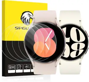 SPGUARD 4-Stück Schutzfolie Kompatibel mit Samsung Galaxy Watch 7 40mm Displaysc