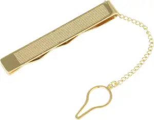 DonDon Herren Edelstahl Krawattenklammer Krawattennadel