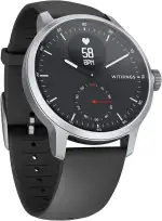 Withings ScanWatch – Gesundheits-Smartwatch für Damen und Herren, EKG, SpO2, Temperatur, Schlaf-Tracker, Atemgesundheit, wasserdicht, Akku 30 Tage,