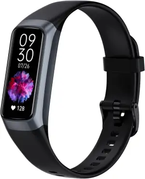Fitness Tracker Smartwatch Herren Damen,24H Herzfrequenz- & Schlaftracking,Bluts