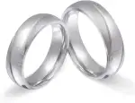Juwelier Schönschmied - Unisex Partnerringe Freundschaftsringe Trauringe Tocar Edelstahl 138HHac - Kostenlose Wunschgravur mit AMAZON KONFIGURATOR online gestalten!
