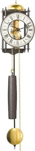 Mechanische Skelettuhr mit Metallräderwerk Hermle 70974-000711