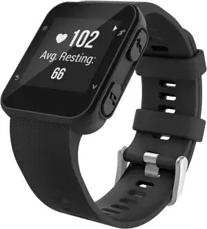 MoKo Armband Kompatibel mit Garmin Forerunner 35 GPS-Laufuhr, Silikon Ersatz Uhr