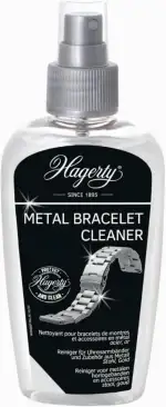 Hagerty Metal Bracelet Cleaner I Reiniger für Stahl, Edelstahl, Gold uvm. I sanftes Reinigungs-Mittel für Accessoires wie Metall-Uhren & Armbänder I schnelle & lang anhaltende Reinigung & Pflege