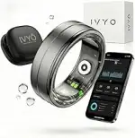 IVYO® Smart Ring – Premium Gesundheitsring & Fitness Tracker ohne ABO – 24/7 Messung von Schlaf, ...