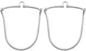 Krawattenkette Set Gold Silber Krawattennadel Personalisiert für Herren Schmuck 