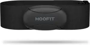 moofit HR8 Pulsmesser Brustgurt, Low Energy Echtzeit-Herzfrequenzdaten Bluetooth