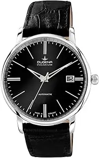 Dugena Herren Automatik-Armbanduhr, Saphirglas, Uhrwerk mit 24 Steinen, Festa Kl