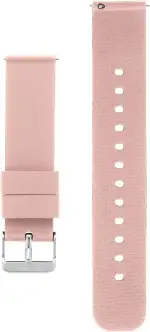 cobee Uhrenarmbänder aus Silikon, Wasserdichte Weiche Gummi-Ersatzriemen mit Schnellverschluss mit versilberter Edelstahlschnalle