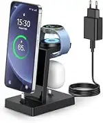 Ladestation für mehrere geräte - NANAMI 30W USB C Schnellladestation kompatibel mit Samsung Watch...
