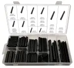 Hohl Federstifte Sicherungsring Hohlsplinte Sortimentskasten Größen ø 2,0 - 10 mm 450-tlg. (im Aufbewahrungsbox / Sortimentsbox)
