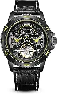 Mechanische Herrenuhren, automatische Armbanduhr für Herren, Retrograde, Kalende