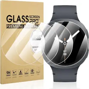 Diruite 4-Stück Schutzfolie für Samsung Galaxy Watch 8 44mm Displayschutzfolie,A