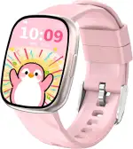 PTHTECHUS Smartwatch Kinder, Telefonuhr Sport Fitness für Kinder, IP68 Wasserdicht, 100+ Sportmod...
