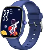 Smartwatch Kinder, Smart Watch Uhr für Mädchen Jungen mit Schrittzähler, 100 Sportmodi, Herzfrequenz Monitor, Schlaf-Monitor, Wecker, Fitness-Tracker für Jungen, Mädchen und Teenager (Blau)