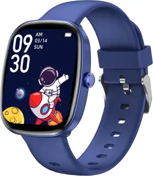 Smartwatch Kinder, Smart Watch Uhr für Mädchen Jungen mit Schrittzähler, 100 Sportmodi, Herzfrequenz Monitor, Schlaf-Monitor, Wecker, Fitness-Tracker für Jungen, Mädchen und Teenager (Blau)