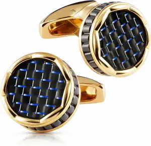 Manschettenknöpfe Herren, gold manschettenknöpfe, klassische Manchettenknoepfe H