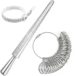 Ring Größenmesser, Metall Ring Messer Finger, Ring Sizer, Ringmesser, Ringmaß, Ringgrössenmesser ...