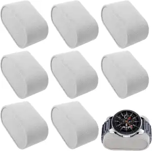 Armband Uhrenkissen,8PCS Uhr Display Kissen Boxen Kissen Uhrenhalter, weiche Fau