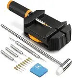 JOREST Uhrenarmband Reparatur Werkzeug Set, Uhrenwerkzeug Stiftausdrücker für Uhrenarmbänder Kürz...