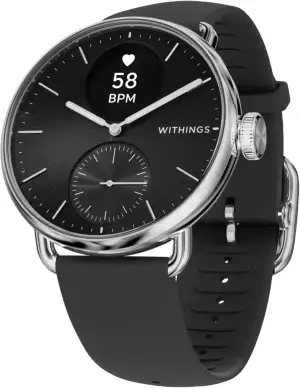 Withings ScanWatch 2 – Gesundheits-Smartwatch für Damen und Herren, EKG, SpO2, T