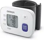 OMRON RS1 digitales Blutdruckmessgerät Handgelenk, klinisch validiert, Blutdruckmesser mit vorgef...