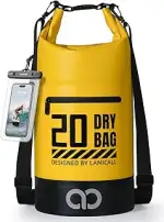 Lamicall Dry Bag, wasserdichte Tasche - [Robust & Kratzfest] 5L/10L/20L/30L/40L Rucksack Wasserdi...