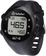 TecTecTec ULT-G multifunktionale GPS-Golfuhr, LC-Display, Golfplätze in Aller Welt vorinstalliert