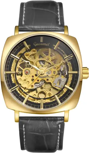 JewelryWe Herrenuhr Automatik Mechanische Uhr 30m wasserdicht Analog Automatisch