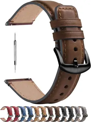 Fullmosa 22mm Uhrenarmband mit Schnellverschluss Kompatibel mit Samsung Gear S3 