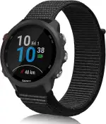 20mm Armband für Garmin Vivoactive 3, Einstellbares Nylon Ersatz Armband für Garmin Vivoactive 3 Music/Vivomove HR/Forerunner 245/Forerunner 245 Music/Forerunner 645/Forerunner 645 Music