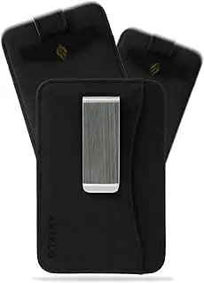 Kartenetui mit RFID Schutz und Geschenkbox – Minimalistisch Herren Geldbörse – K