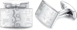 HONEY BEAR Herren Fashion Manschettenknöpfe Cufflinks aus Edelstahl Manschettenk