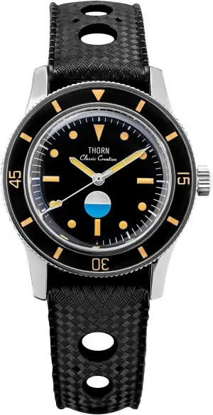 TACTICAL FROG Thorn Titangehäuse PT5000 Uhrwerk, Saphir, Leuchtend, 38 MM, Automatische Mechanische Taucheruhren, 20 ATM Wasserdicht