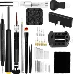UhrenwerkzeugeSet, Uhr Batteriewechsel Werkzeug, Uhrenarmband Regulieren, uhrenwerkzeug Batteriewechsel, Uhren Reparatur mit Uhrenöffner, Federstegwerkzeug,Uhren Schraubendreher