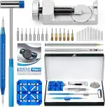 JOREST Uhrenarmband Werkzeug Set, Uhrmacherwerkzeug set, Uhrenwerkzeug zum Einstellen und Ersetze...