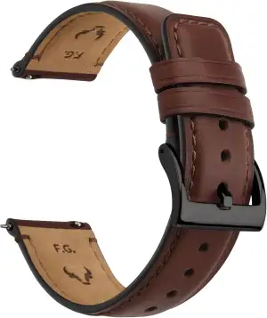 Fullmosa Leder Uhrenarmband Vintage-Ersatzarmband, Uhrenarmband 22mm 20mm 24mm 1