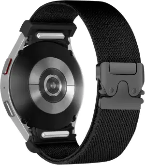 Elastisches Nylon Armband für Samsung Galaxy Watch 7/6/5/4 40mm 44mm/Watch 6 Cla