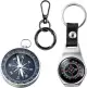 2 Stück Kompass Schlüsselanhänger, Kompass Anhänger für Outdoor und Camping, Praktischer Schlüsse...