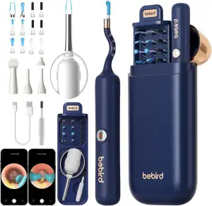 BEBIRD Ohrenschmalz Entferner mit kamera, 1920P HD Flexibler Ohrreiniger mit Pin